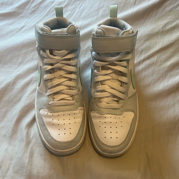 nike court borough mids, pure platinum mint foam - Picture 3 of 4